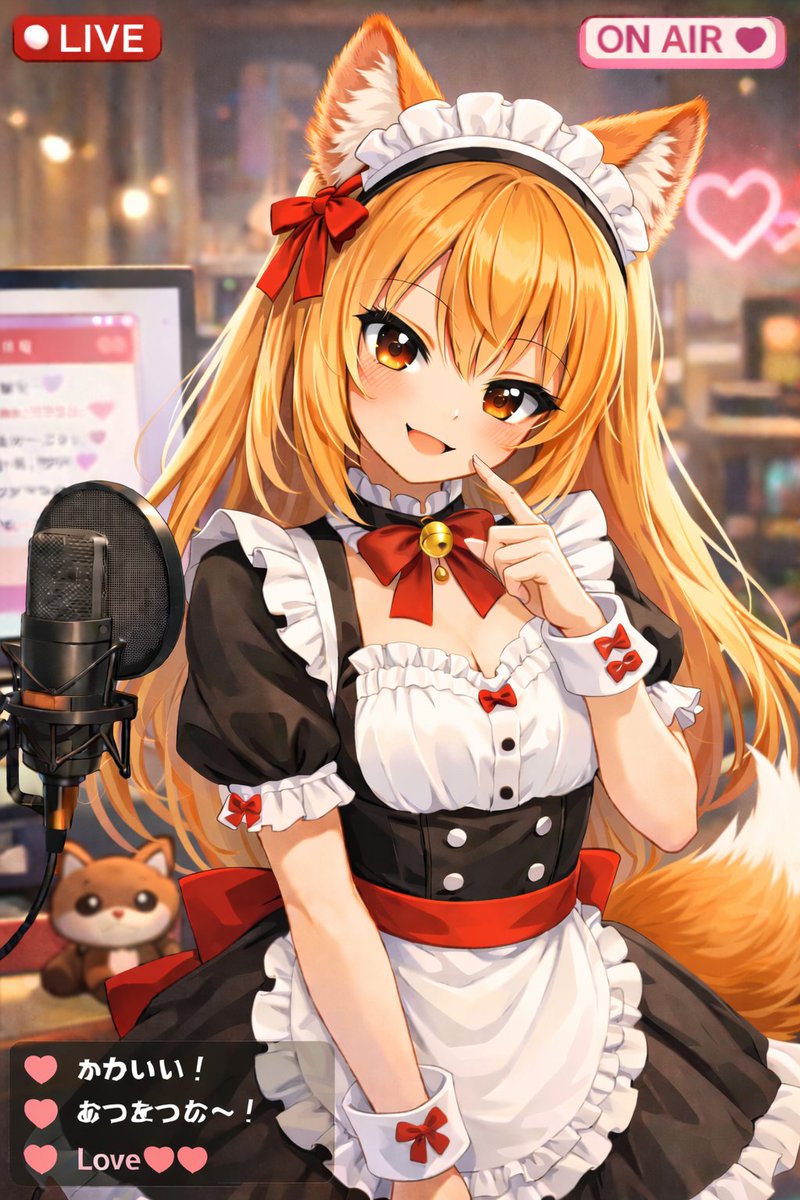 动漫 VTuber 直播界面覆盖图 - 2