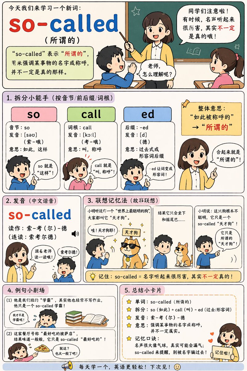 英语词汇教学信息图 - 1