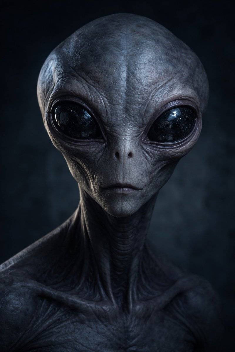 诡异的全身体外星人肖像 - 2