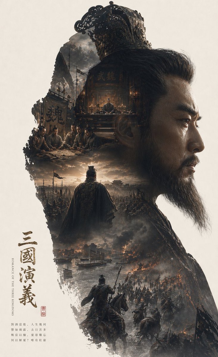 史诗叙事剪影电影海报 - 3