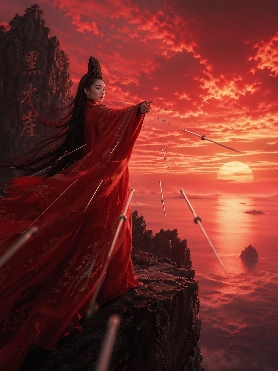 武侠电影角色海报 - 2