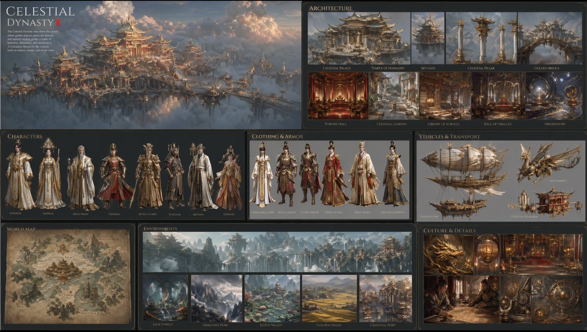 Celestial Dynasty 世界观设定项目 - 1