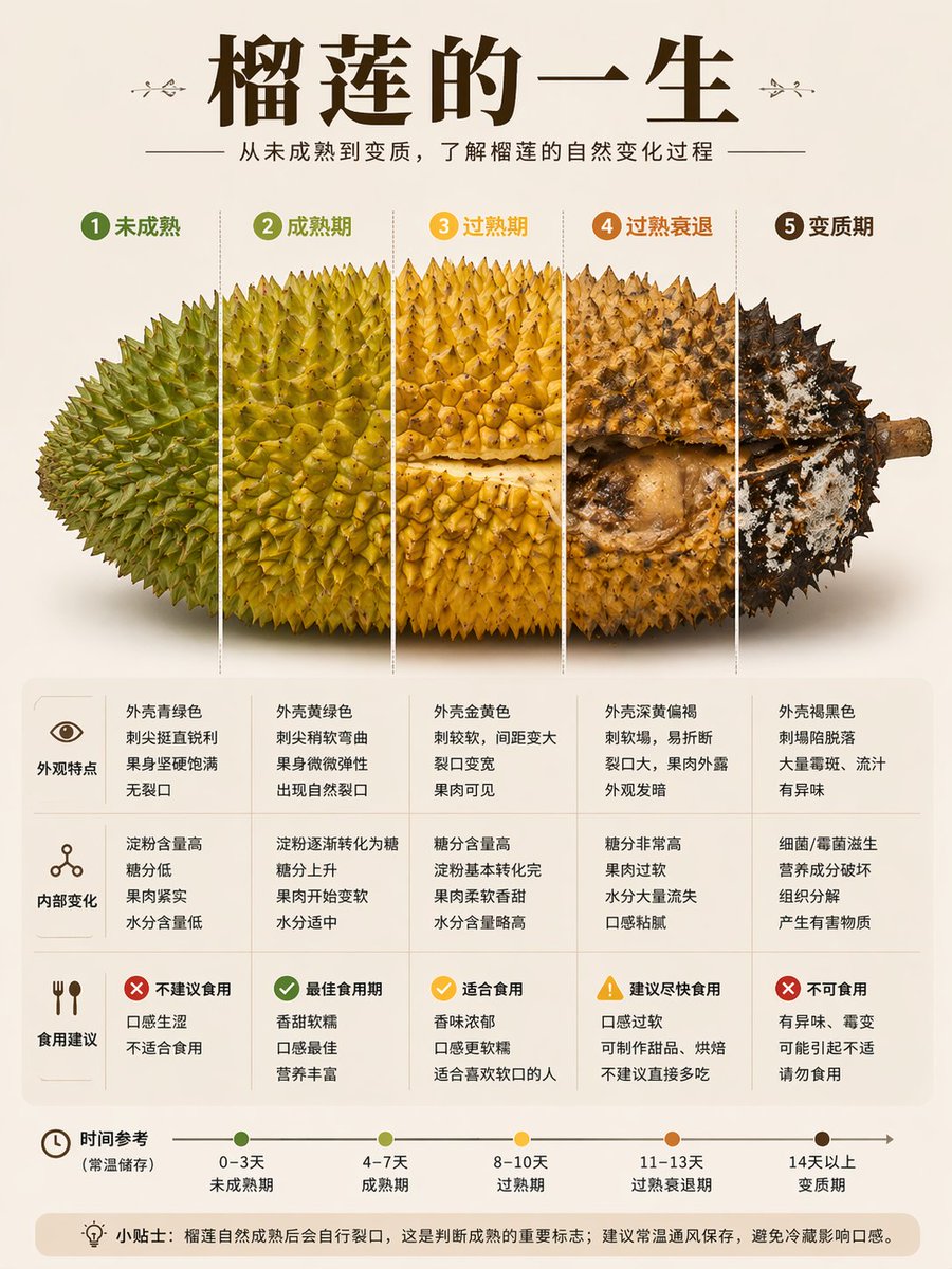 食物生命周期信息图提示词 - 2