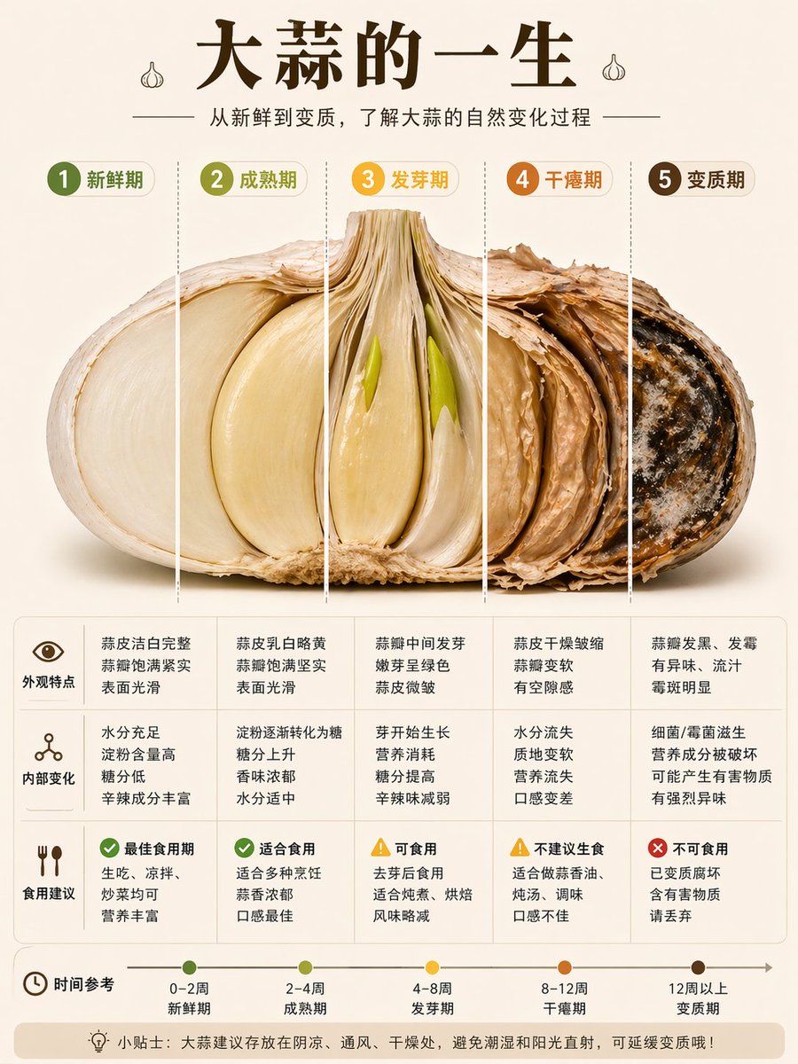 食物生命周期信息图提示词 - 4