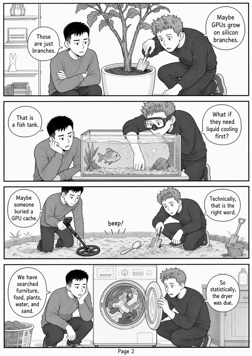有趣的 GPU 搜索漫画页面 - 2