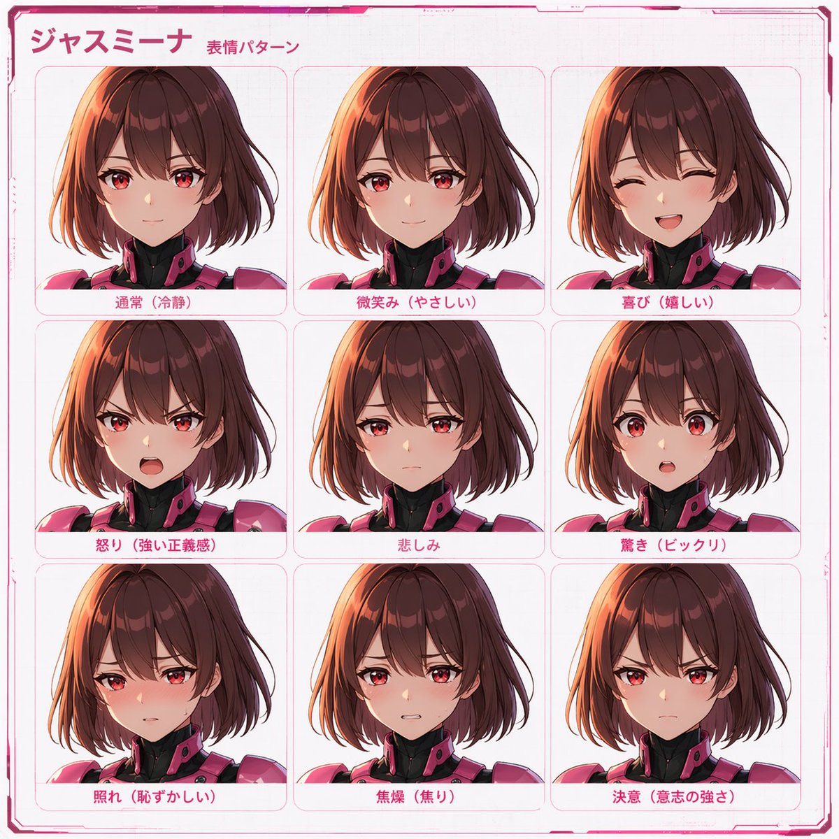 机器人女孩参考图 - 2