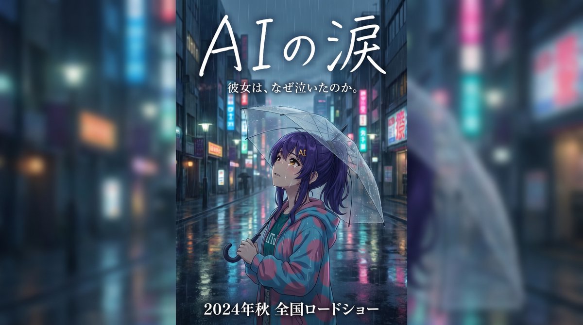 雨中日本电影横幅 - 1