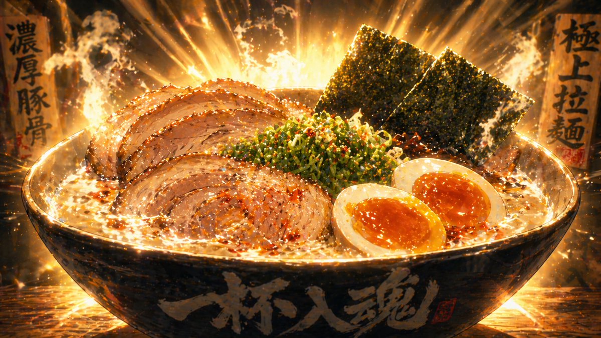 动漫美食：豚骨汤底 - 4