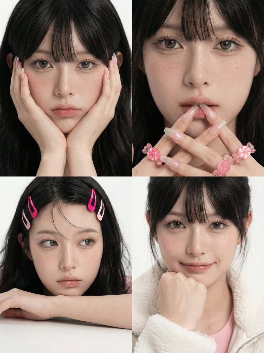 2x2 美妆人像拼图 - 1