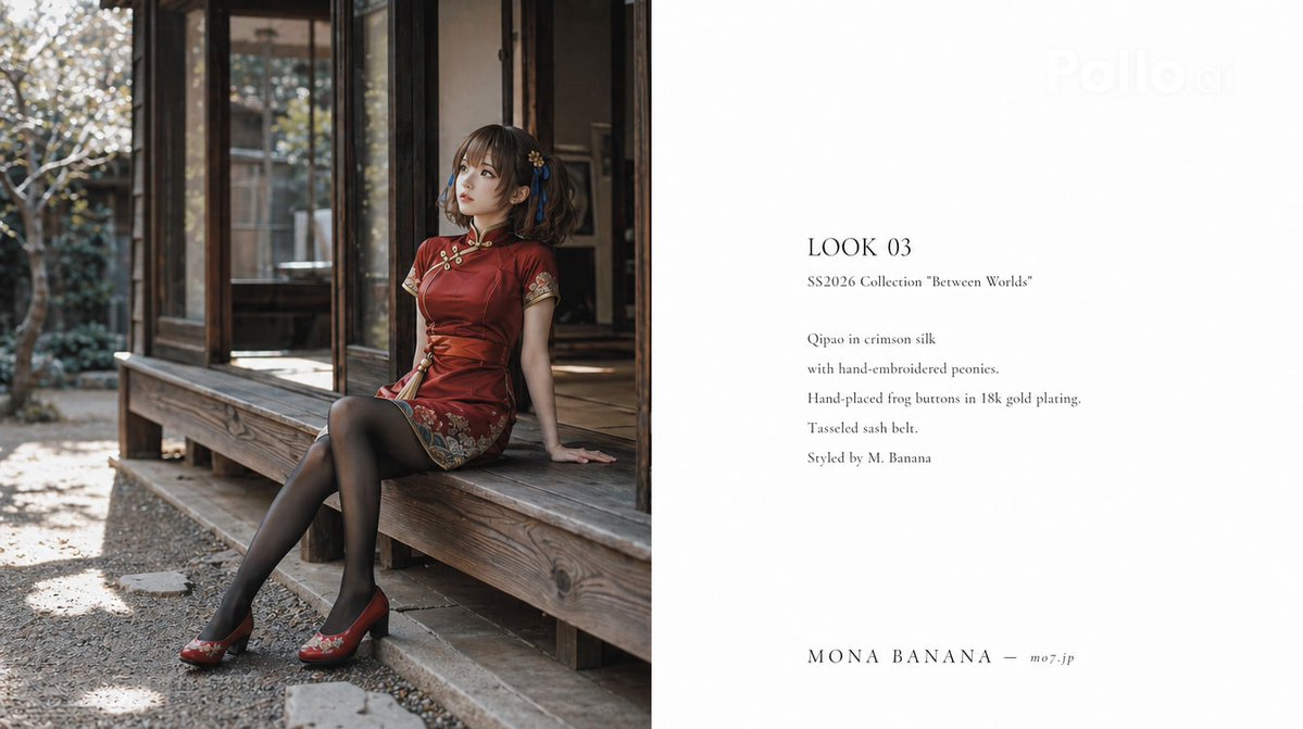 高级时装 Lookbook 排版 - 1