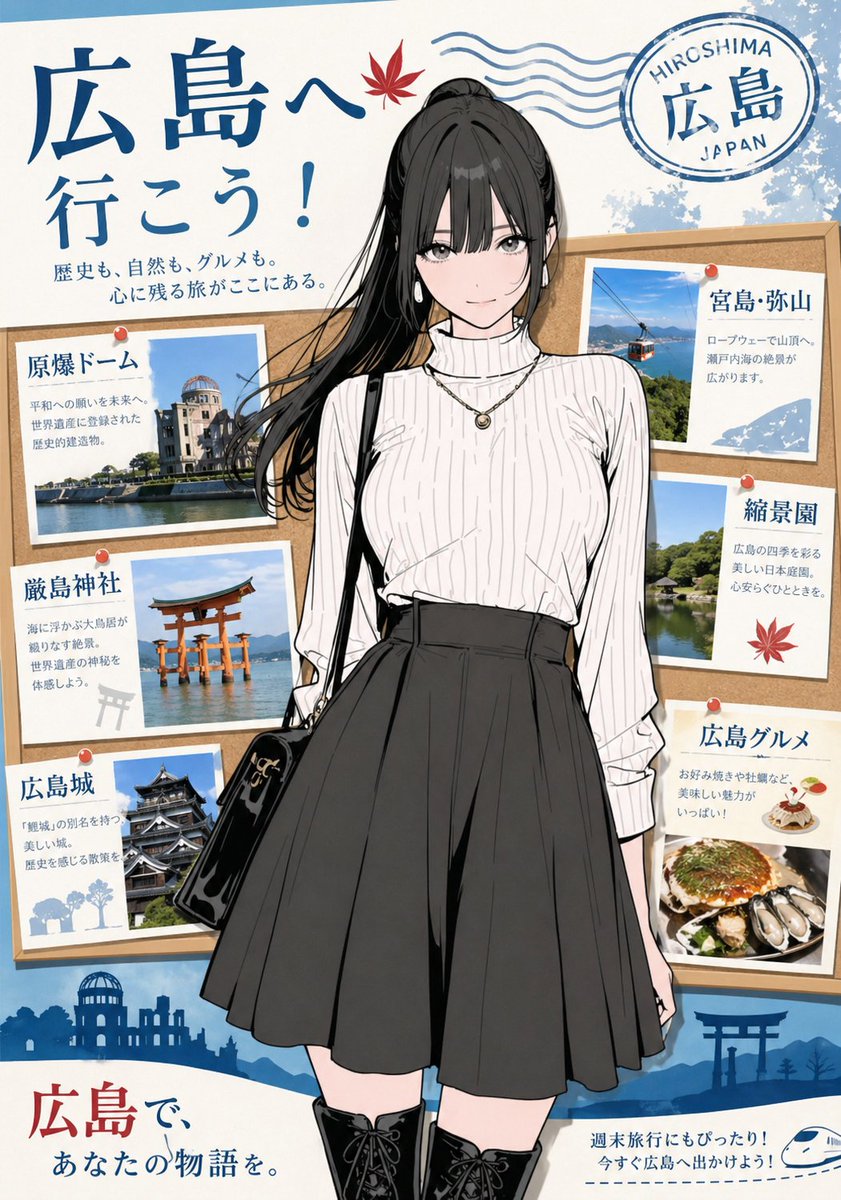 旅游海报插画 - 3