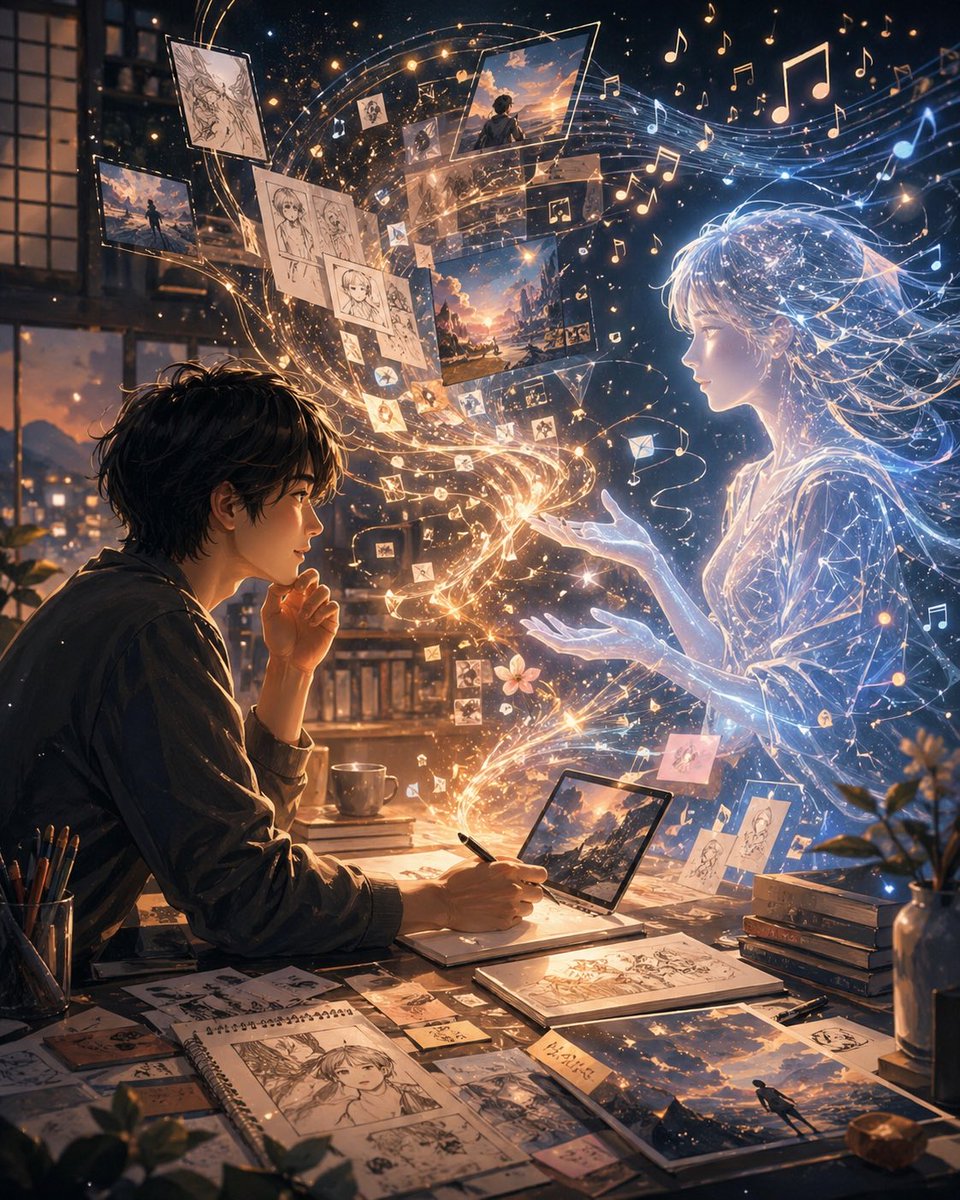 艺术家与空灵缪斯之夜 - 1