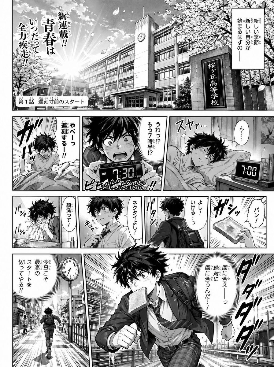 漫画杂志封面提示词 - 2