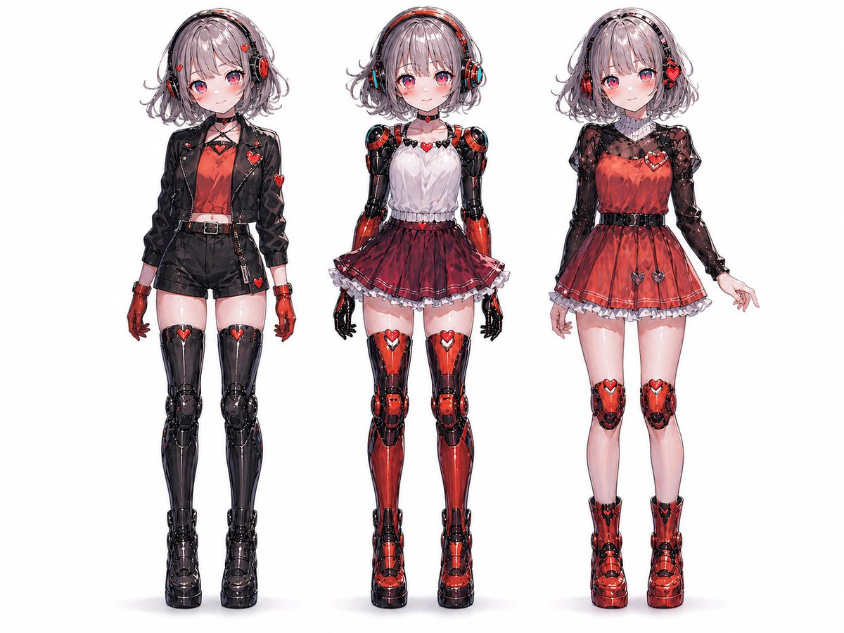 三位 Android 偶像少女在演唱会舞台上 - 2