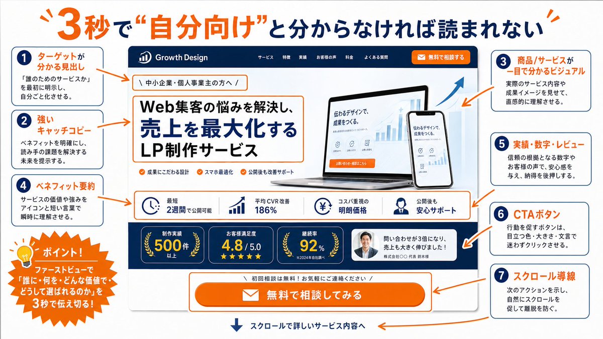 日语 LP 转化信息图网格 - 2