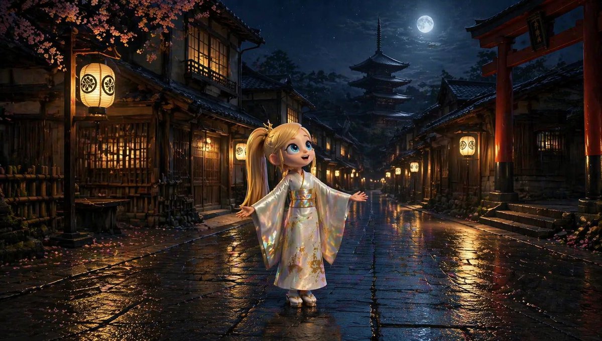 京都背景下的角色一致性 - 2