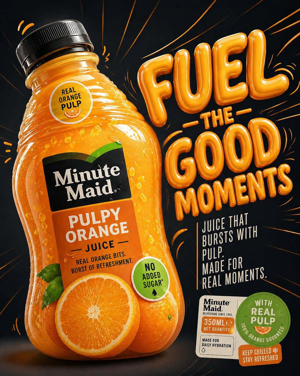 Minute Maid 商业产品广告 - 1