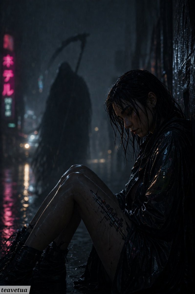 雨巷死神恐怖场景 - 2
