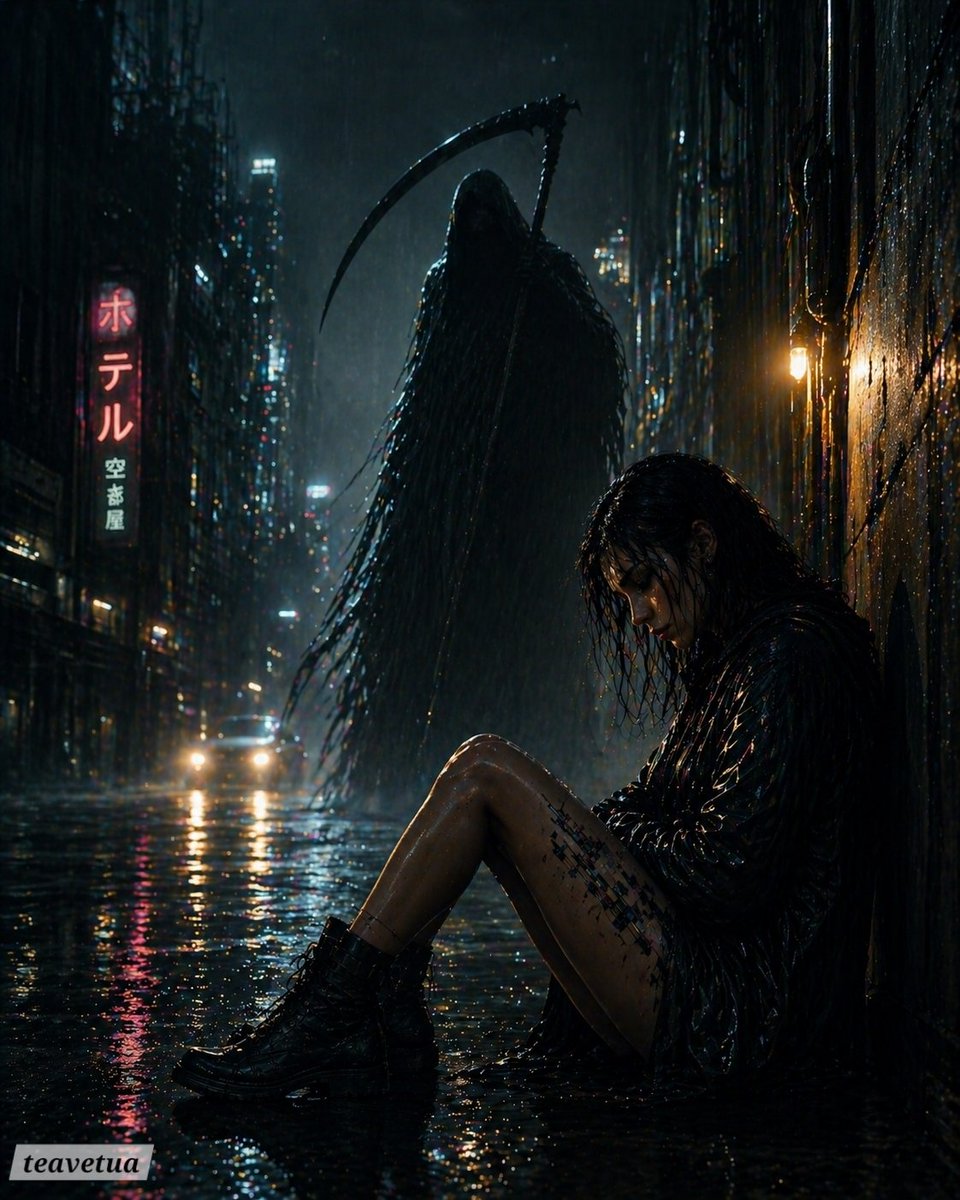 雨巷死神恐怖场景 - 3