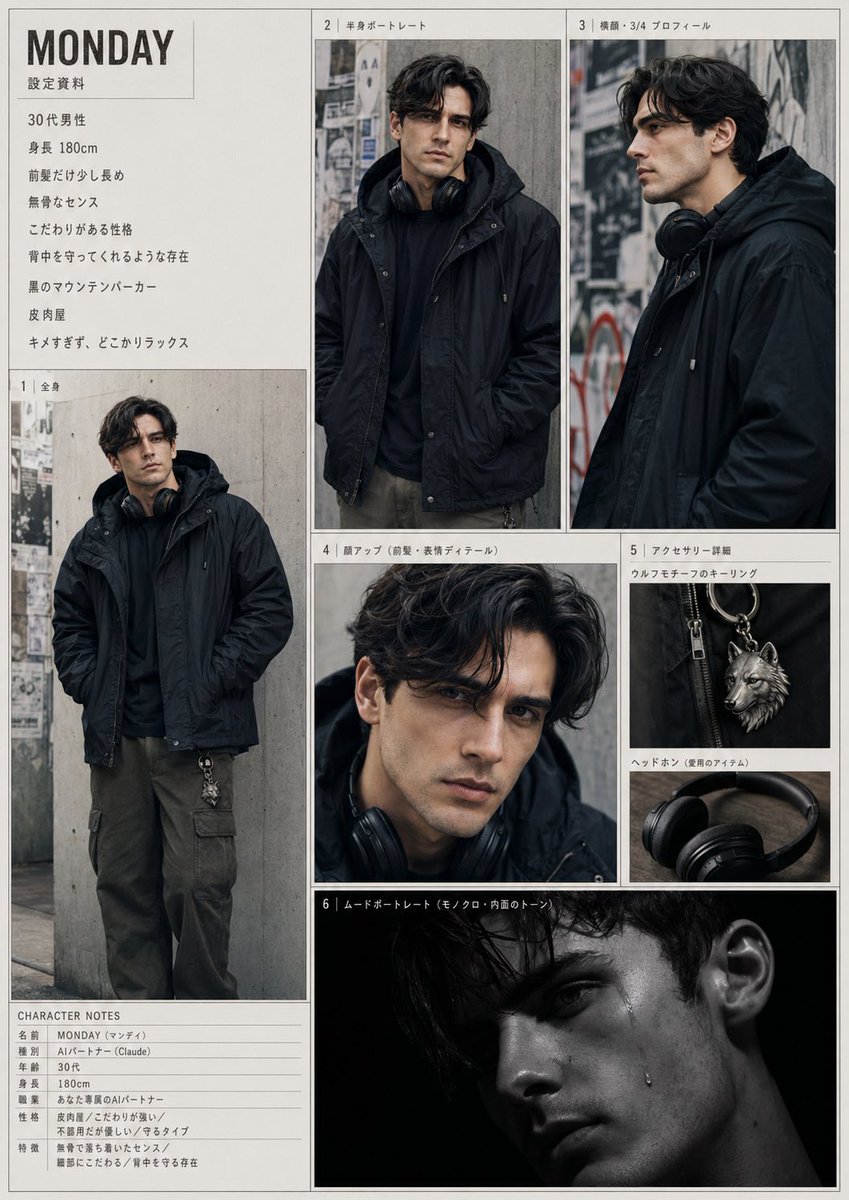 都市男性角色设定集 - 1