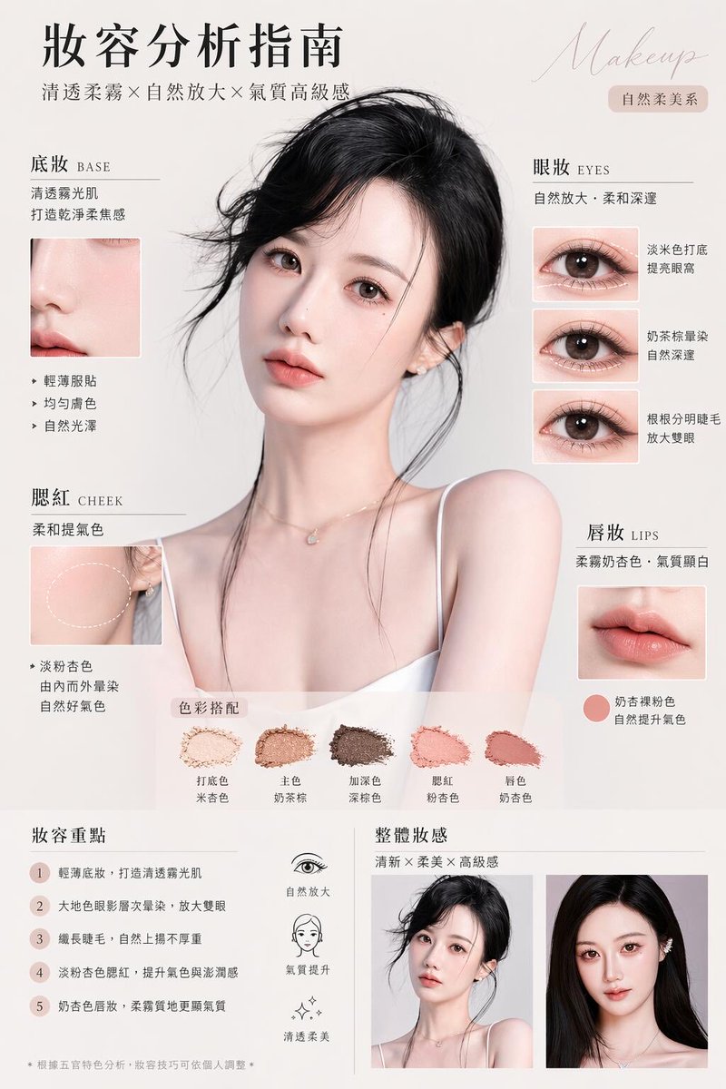 奢华妆容分析海报 - 1