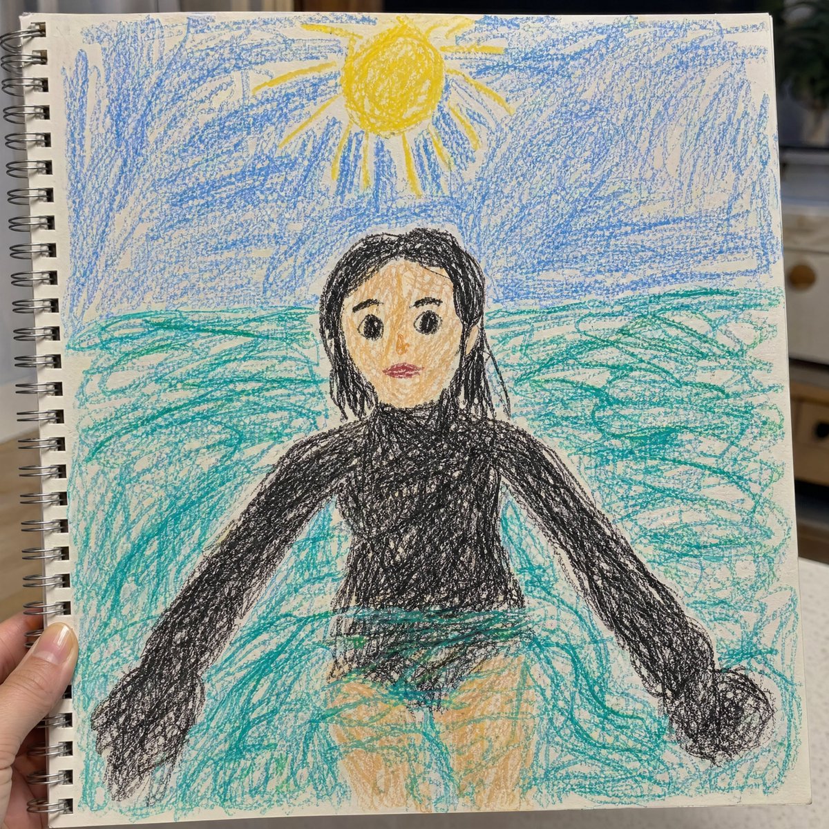 儿童蜡笔画滤镜 - 2
