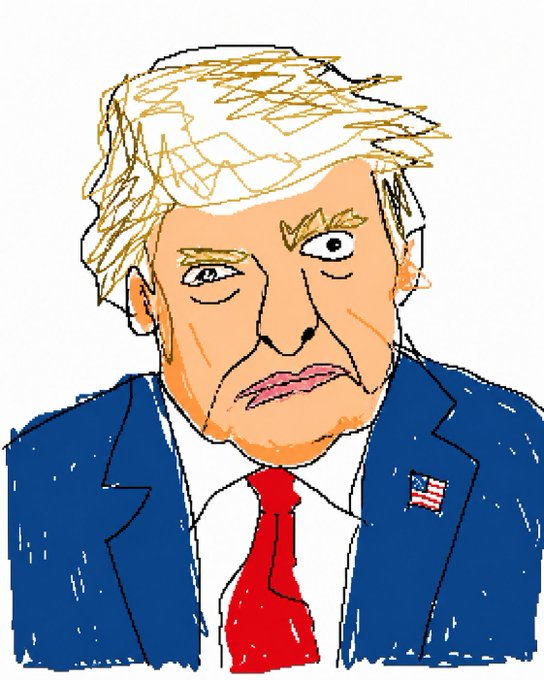 笨拙的 MS Paint 风格重绘 - 2
