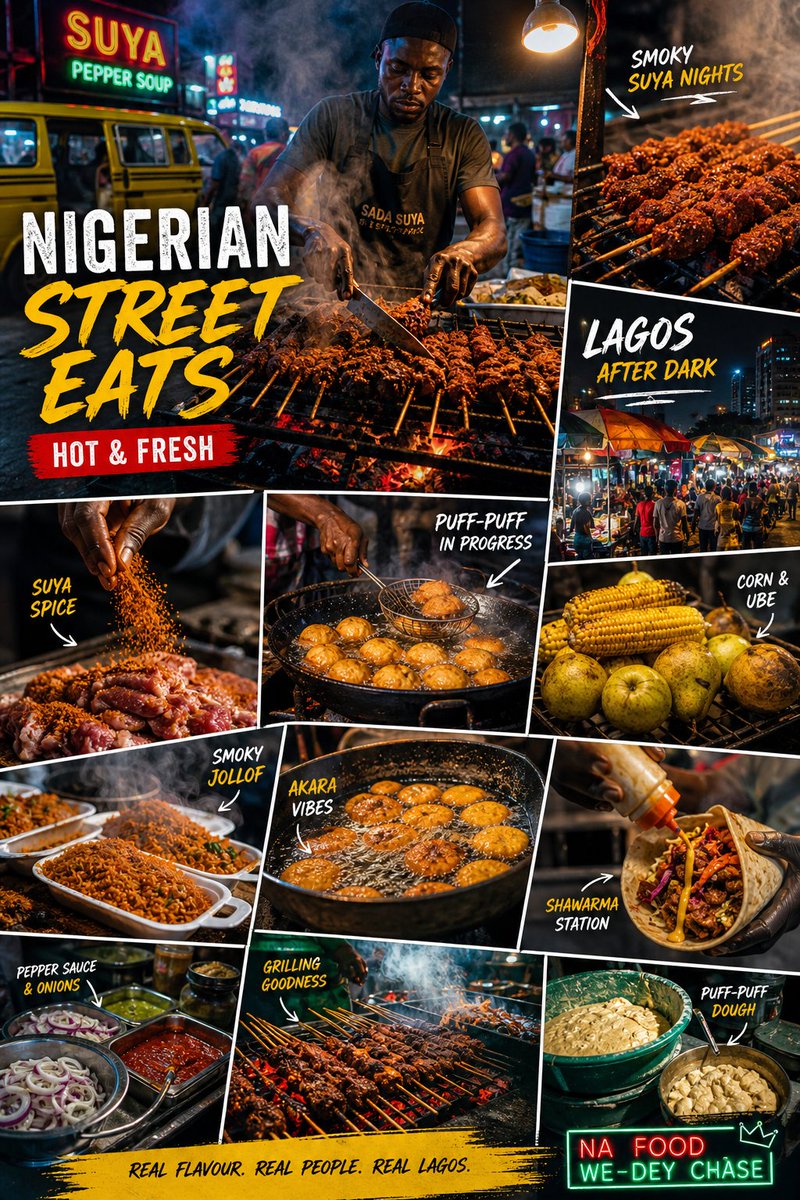 Nigerian Street Eats Collage - 1