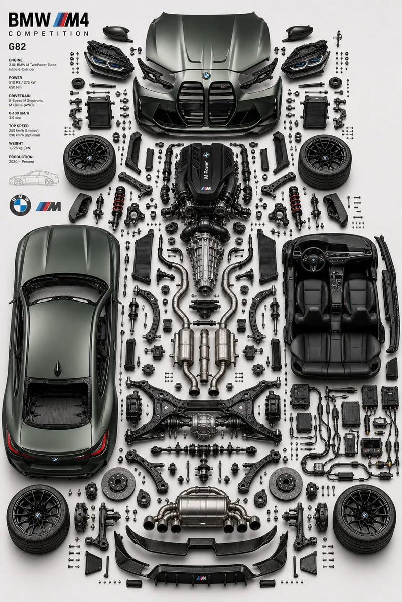 Luxury Automotive Exploded Diagram - 2