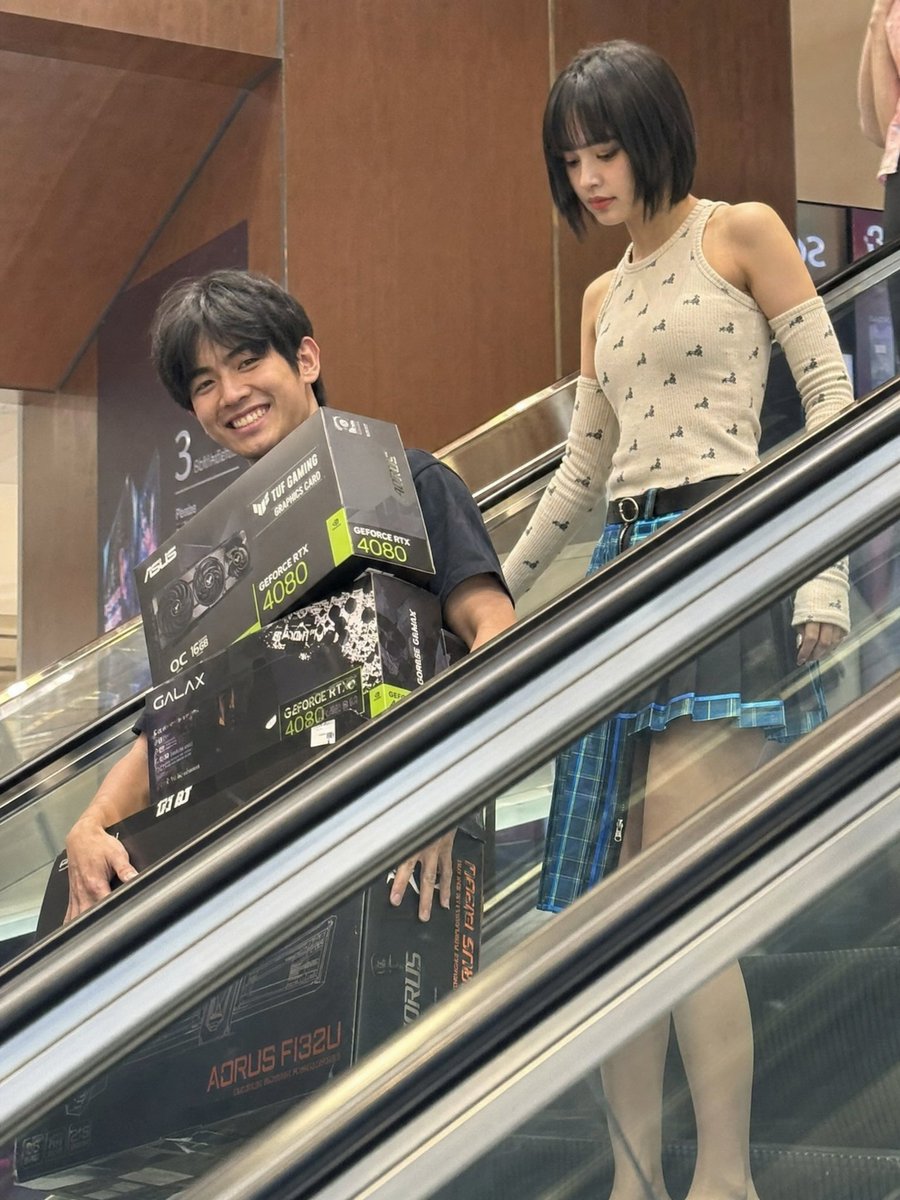 Candid Mall Shopping Snapshot - 2