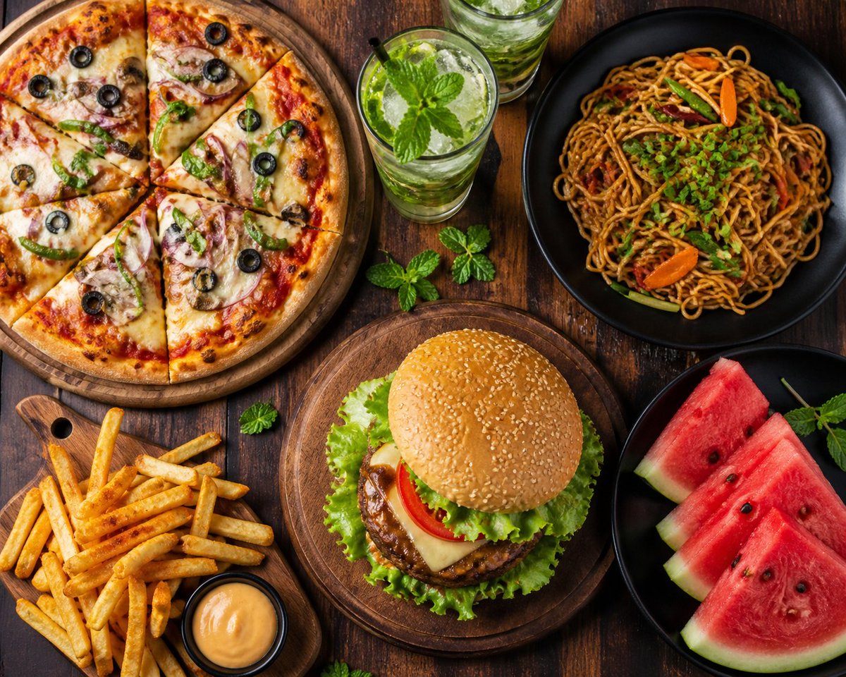 Vibrant Fusion Street Food Scene - 2