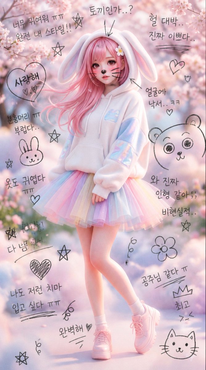 Cute Student Photo Doodle - 2