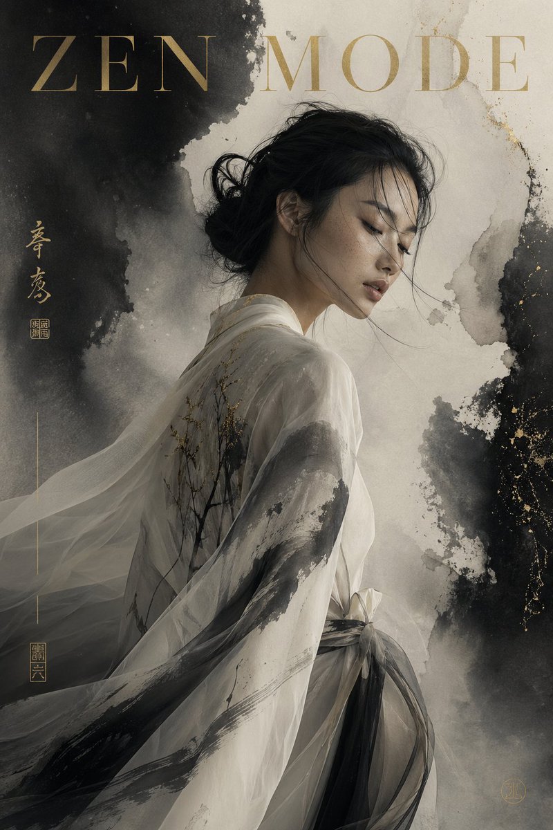 Zen Mode Editorial Magazine Cover - 2