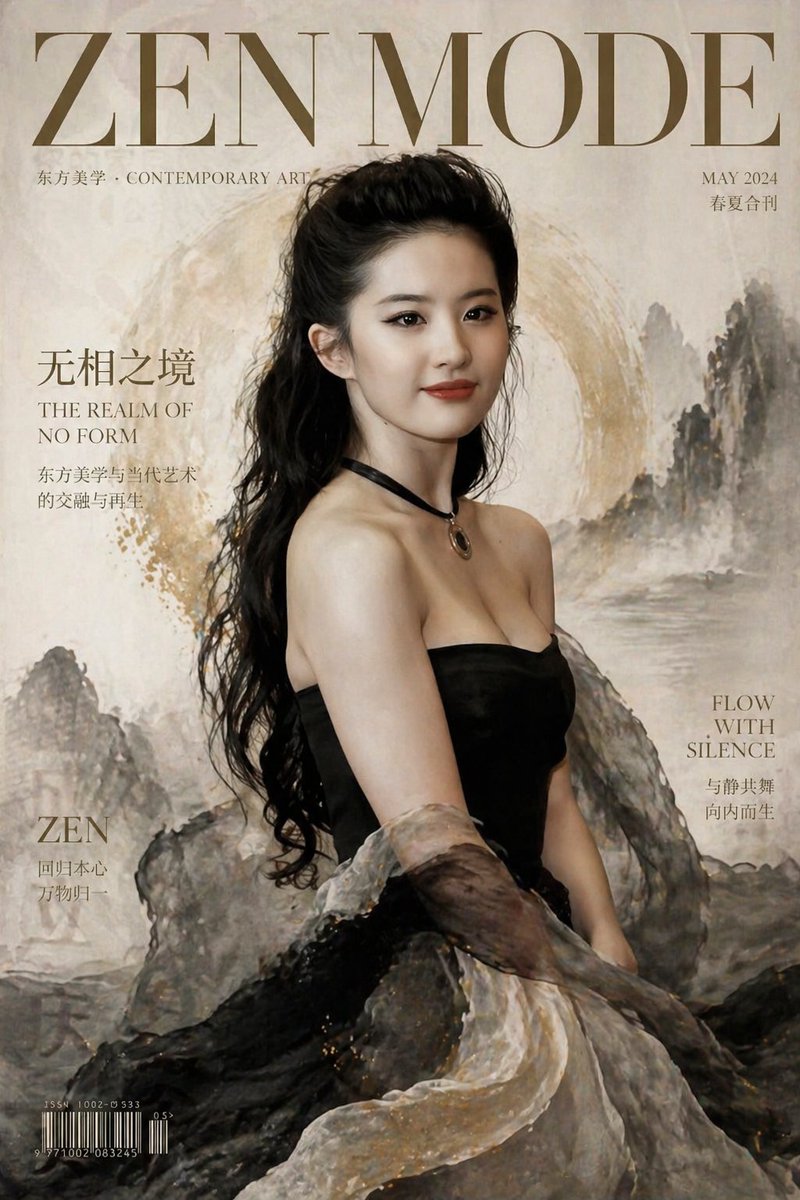 Zen Mode Editorial Magazine Cover - 4