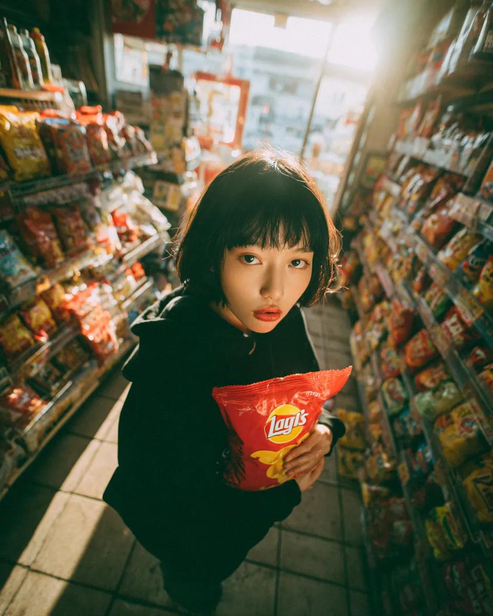 便利店抓拍人像 - 1