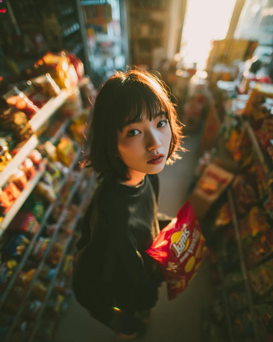 便利店抓拍人像 - 4