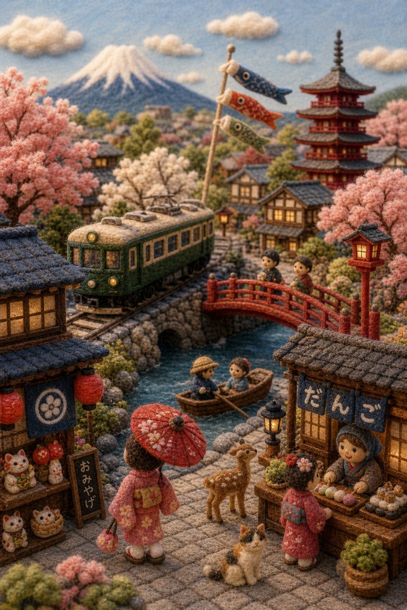 羊毛毡国家微缩景观 - 2